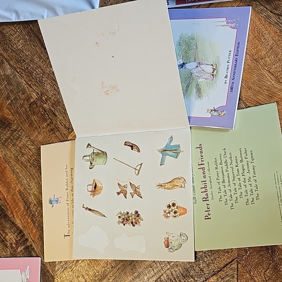 Vintage Peter Rabbit and Friends book and sticker collection set - Picture 9 of 14